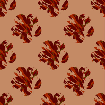 Camouflage Flower Pattern