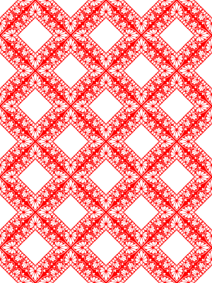 Red Mandala Pattern
