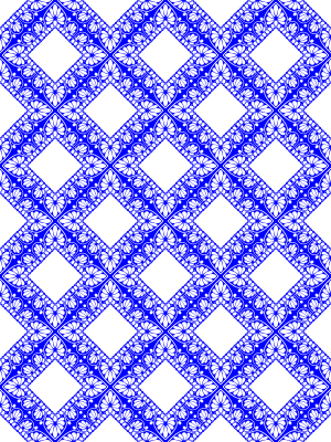 Blue Mandala Pattern