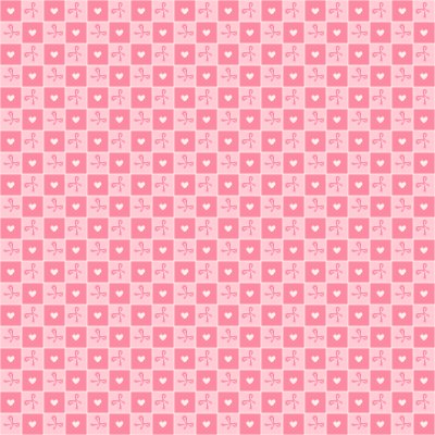 Pink bow pattern