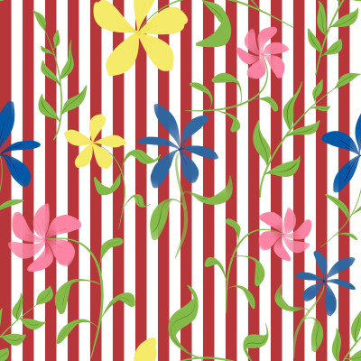 Ditsy Stripes