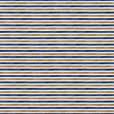 The Blues Stripe Blue and Gold
