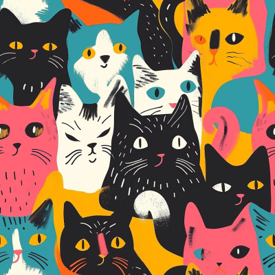 collage art. cute_cats