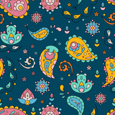 Paisley print