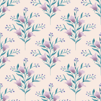 gardenia floral Peach