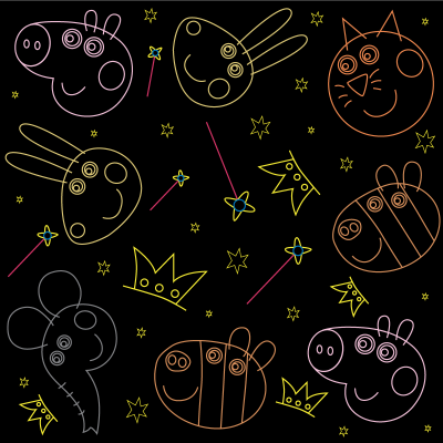 Peppa pig pattern