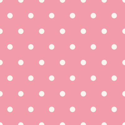The Magic of White Polka Dots on a Pink Background