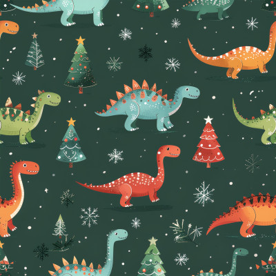 Christmas Dinosaurs